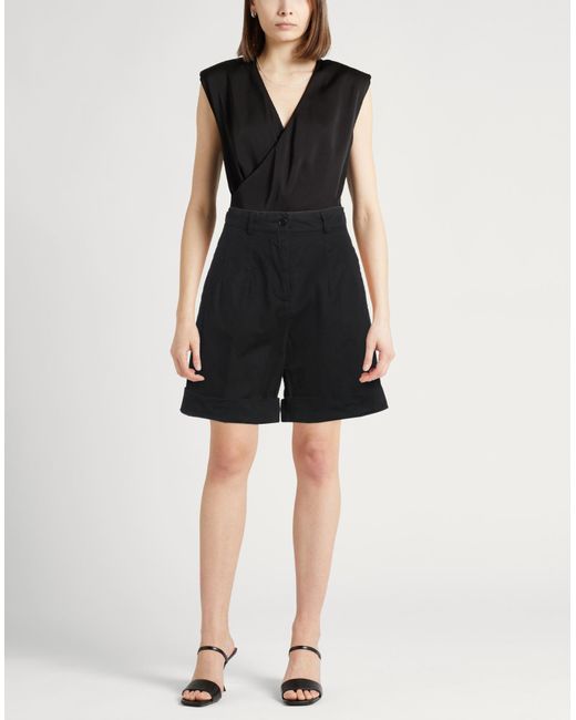 Aspesi Black Shorts & Bermudashorts