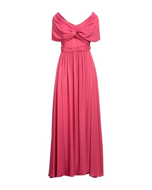 Hanita Pink Maxi Dress