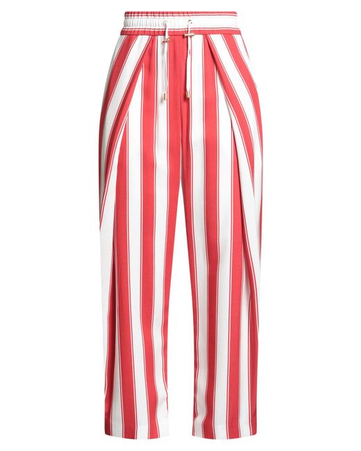 Balmain Red Trouser