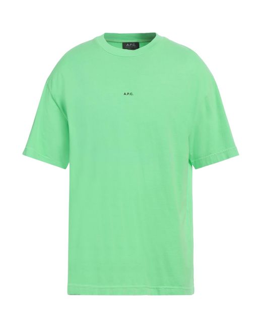 Camiseta A.P.C. de hombre de color Green