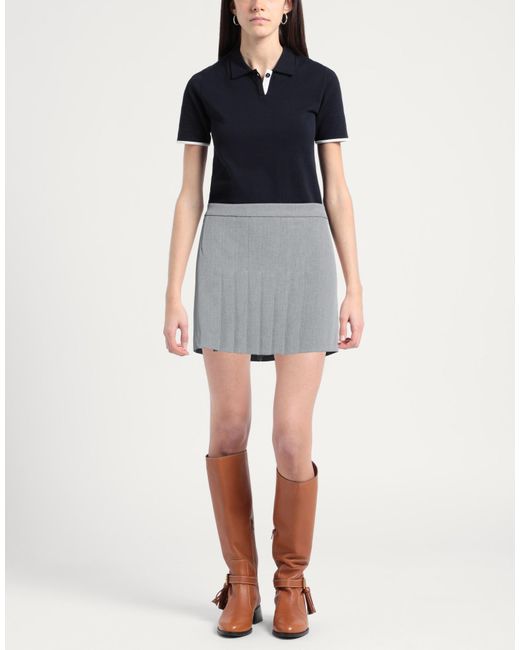 Designers Remix Gray Mini Skirts