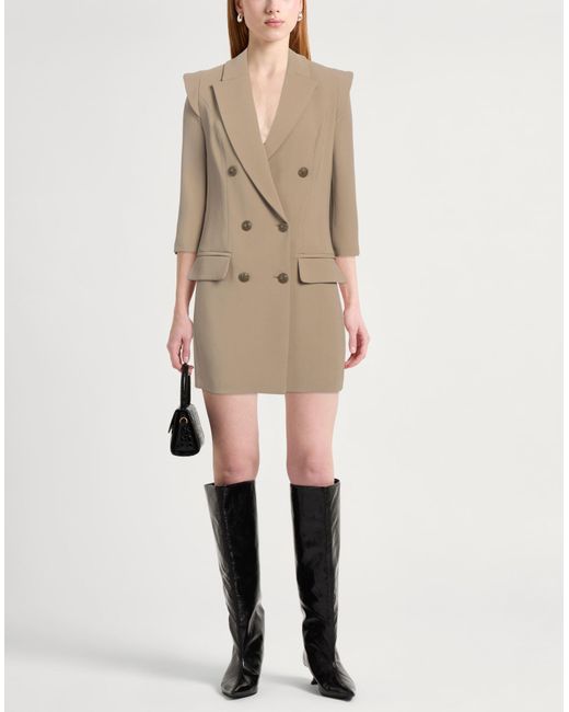 Elisabetta Franchi Natural Mini-Kleid