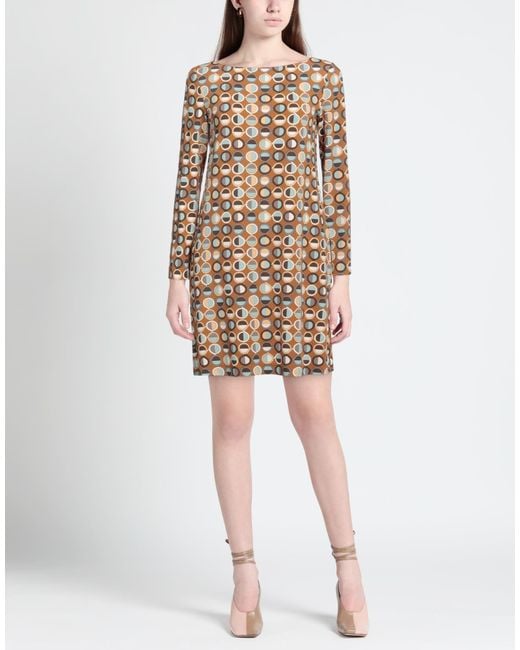 Maliparmi Natural Short Dress