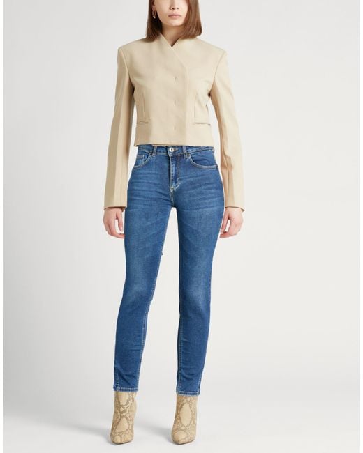 Liu Jo Blue Better Denim Jeans Cotton, Elastomultiester, Elastane
