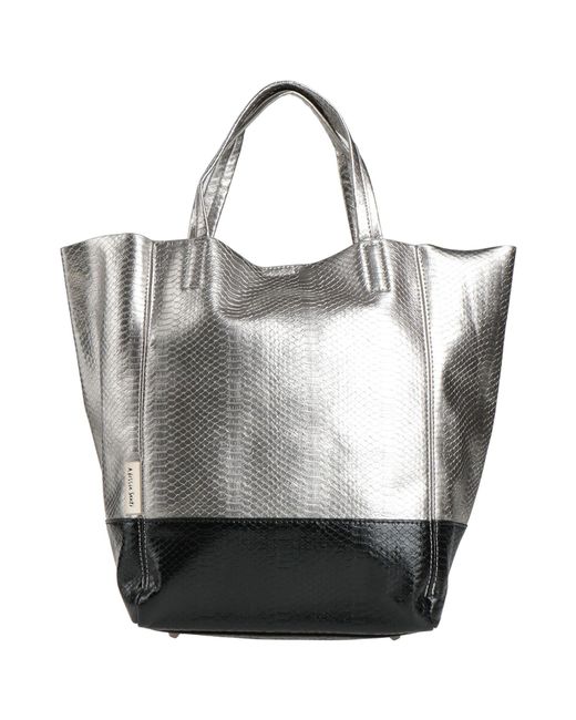 ALESSIA SANTI Gray Handbags
