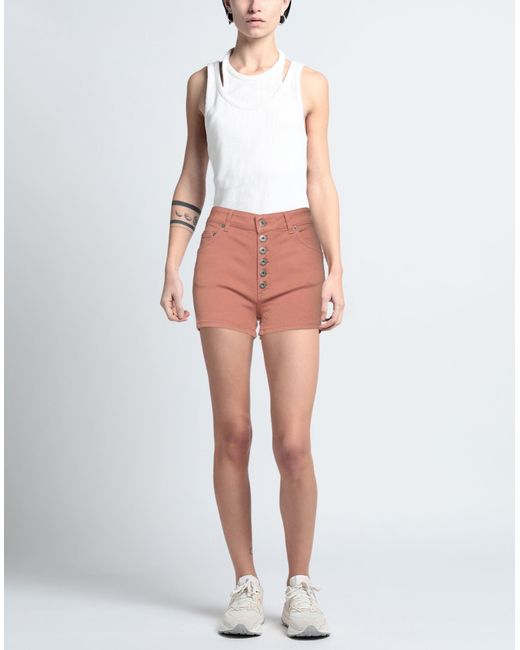 Dondup Pink Denim Shorts