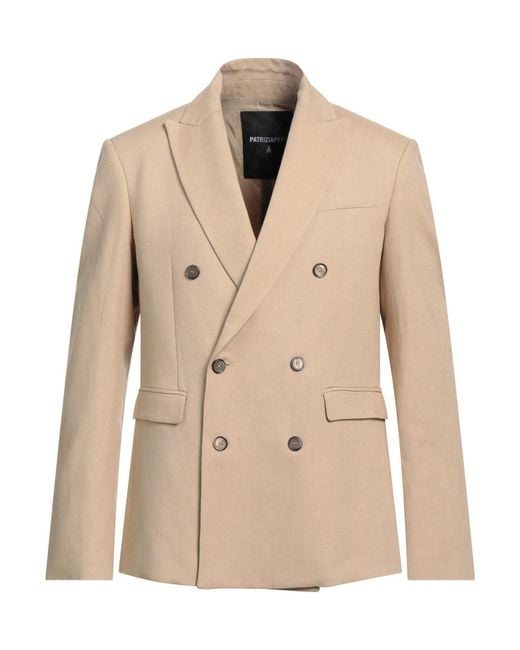 Patrizia Pepe Natural Suit Jacket for men