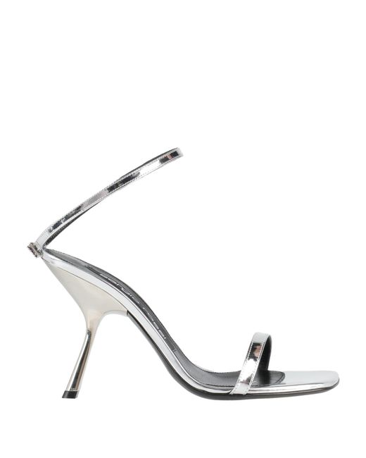 Sergio Rossi Metallic Sandals