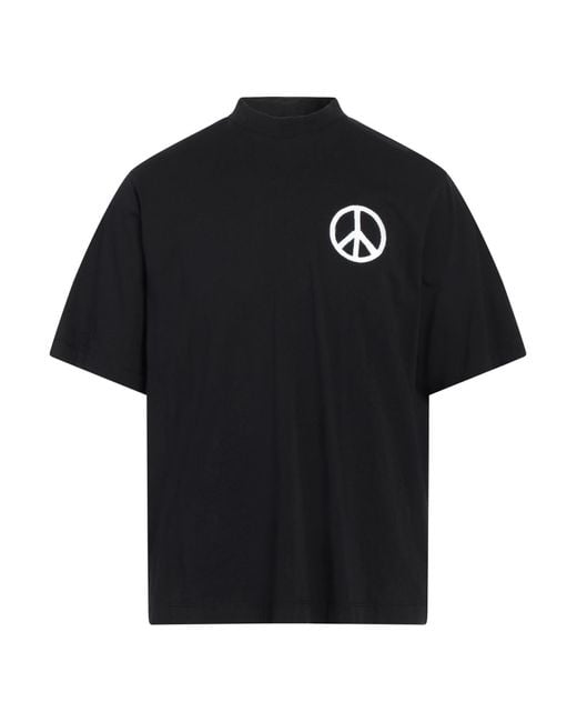 Marcelo Burlon Black T-shirt for men