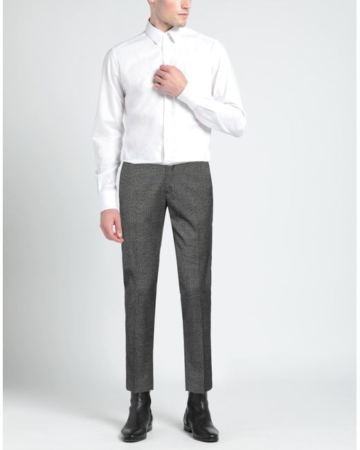 Daniele Alessandrini Gray Trouser for men