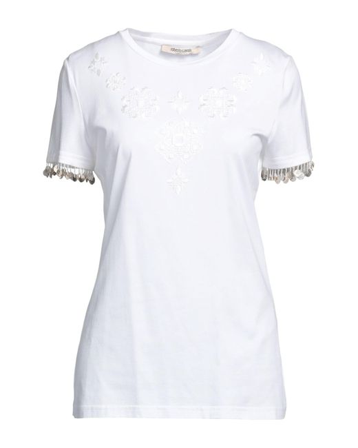 Roberto Cavalli White T-shirt