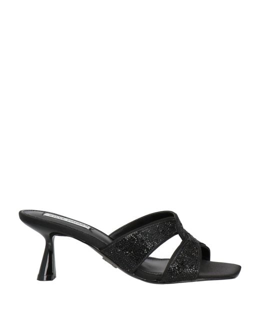 Steve Madden Black Sandals