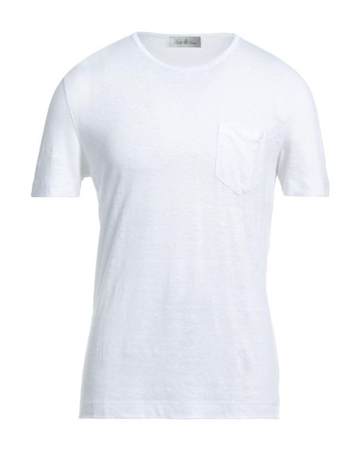 Della Ciana White T-shirt for men