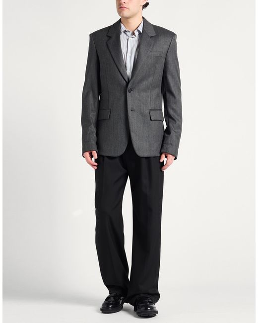 MSGM Black Blazer for men