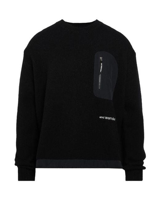 Pullover And Wander de hombre de color Black