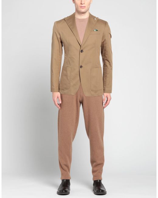 Manuel Ritz Natural Blazer for men