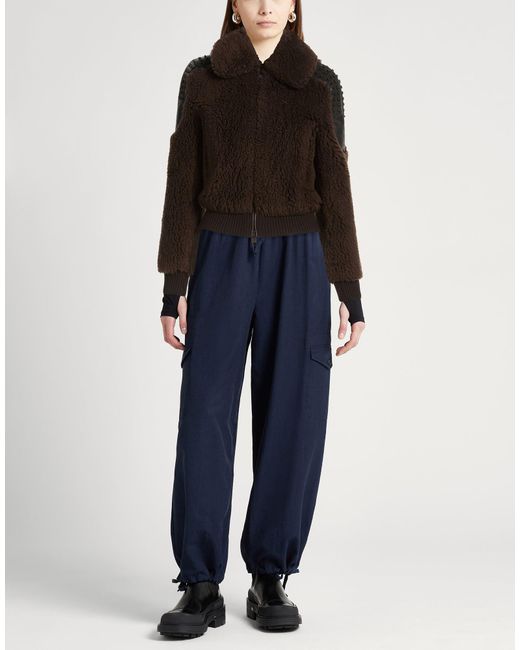 Tod's Black Shearling & Teddy
