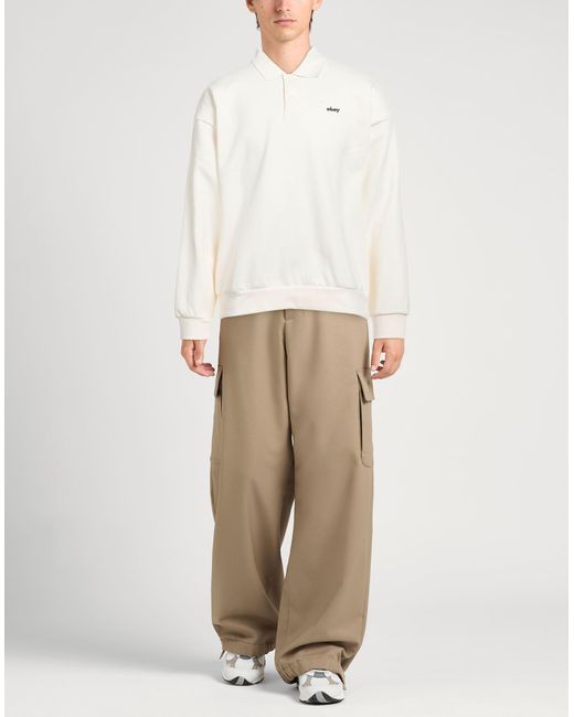 Obey White Sweatshirt for men
