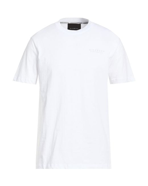 John Richmond White T-Shirt Cotton for men