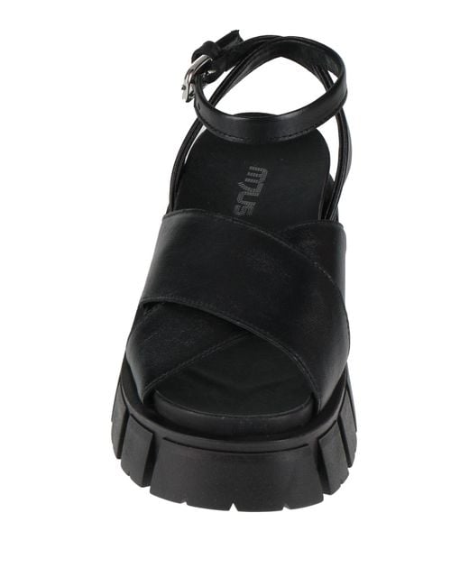 Mjus Black Sandals
