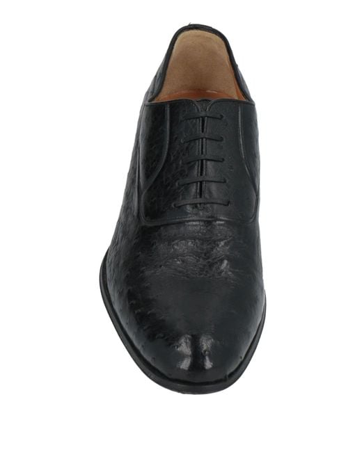 Zapatos de cordones A.Testoni de hombre de color Gray
