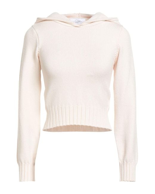 Soallure Natural Ivory Sweater Viscose, Polyester, Polyamide
