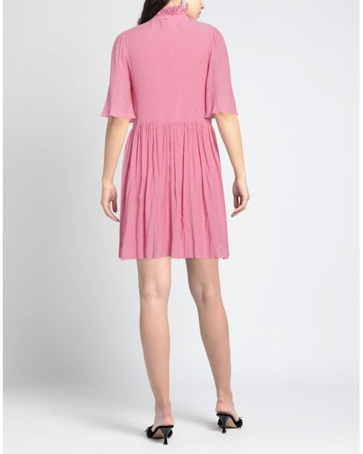 Numph Pink Mini Dress