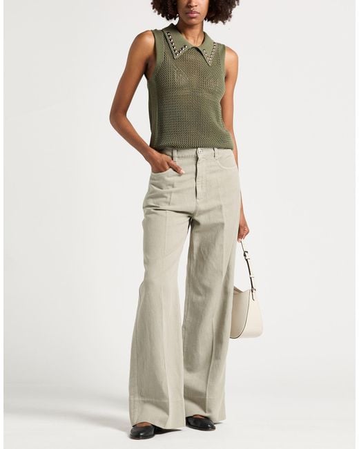 Brunello Cucinelli White Trouser