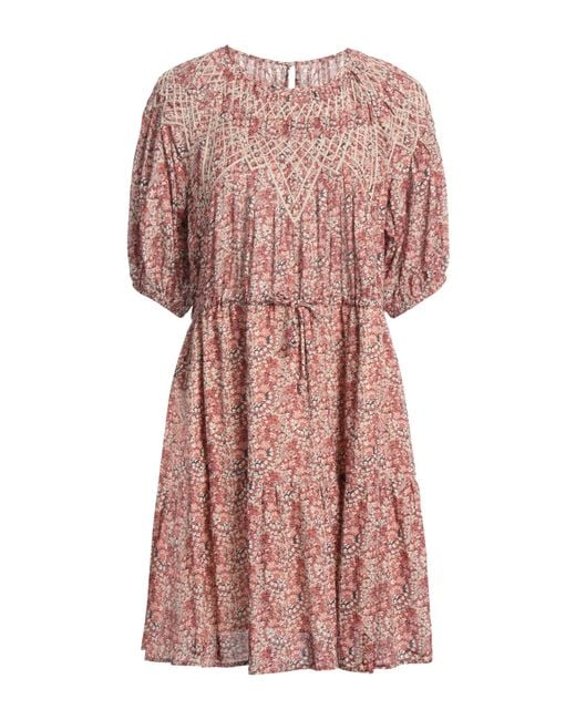 Ba&sh Pink Mini Dress