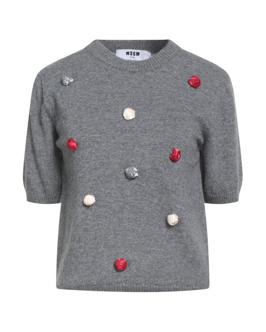 MSGM Gray Jumper