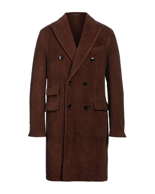 Gabriele Pasini Brown Coat for men