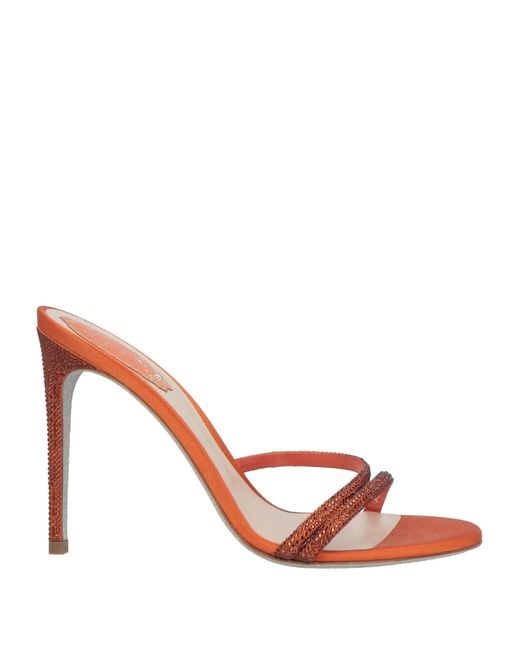 Rene Caovilla Pink Sandale