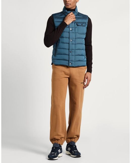 Moorer Blue Gilet for men