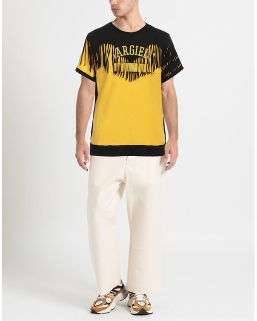Maison Margiela Yellow T-shirt for men