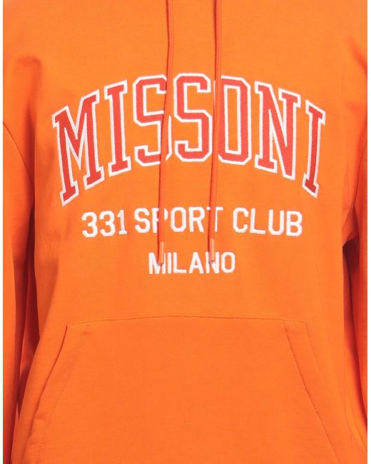Missoni Orange Sweatshirt for men
