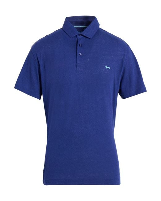 Harmont & Blaine Blue Polo Shirts for men