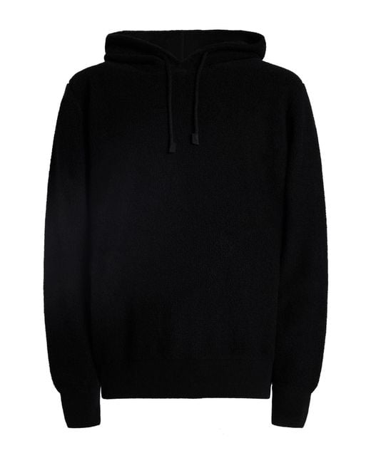 Gran Sasso Black Sweater Virgin Wool, Viscose, Cashmere for men
