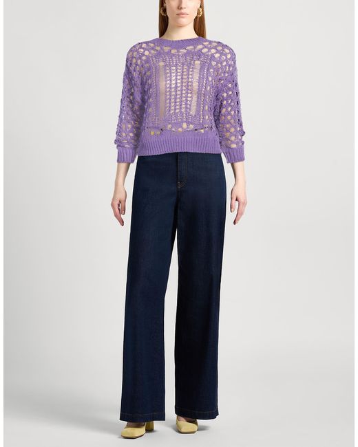 Liviana Conti Purple Jumper