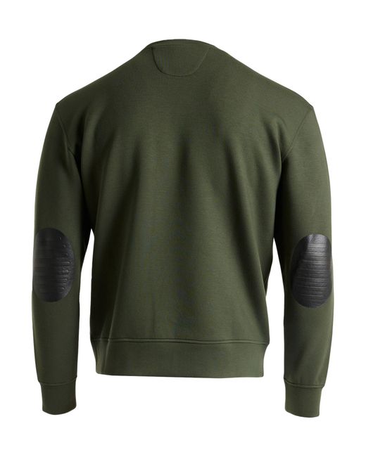 Ferrari Green Sweatshirt Viscose, Polyurethane, Elastane for men