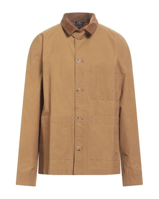 Manteau long et trench A.P.C. pour homme en coloris Brown