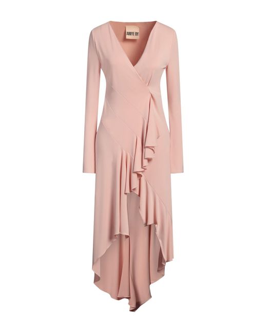 Aniye By Pink Maxi Dress Polyester, Elastane
