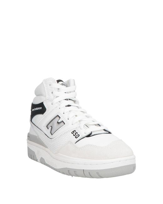 New Balance White Trainers for men