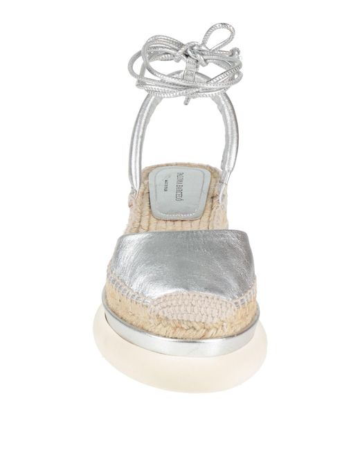 Paloma Barceló White Espadrilles
