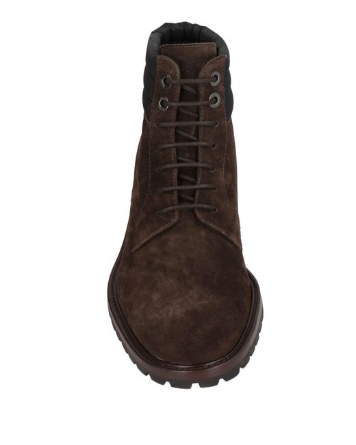 Moorer Brown Ankle Boots for men