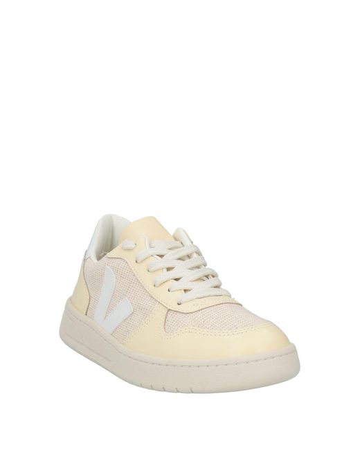 Veja Natural Cream Sneakers Leather, Textile Fibers