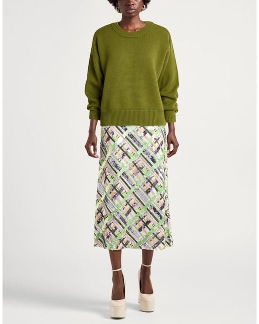 Alpha Studio Green Pullover