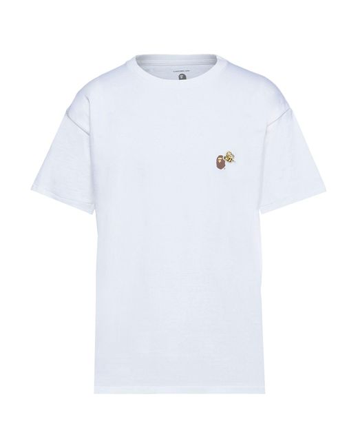A Bathing Ape White T-shirt for men