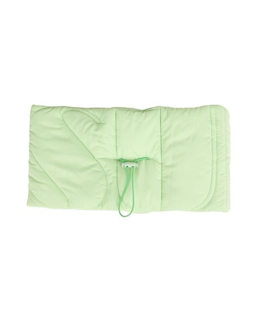 Sunnei Green Lime Scarf Polyamide