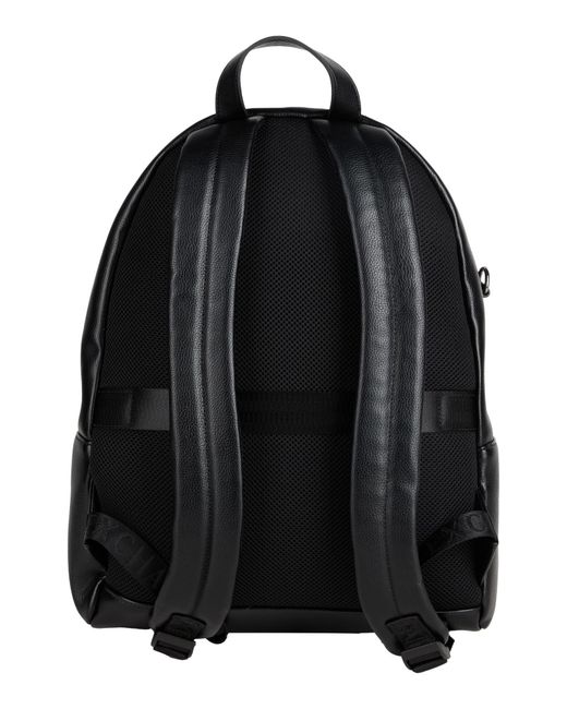 ARMANI EXCHANGE Black Backpack Polyester, Polyurethane for men