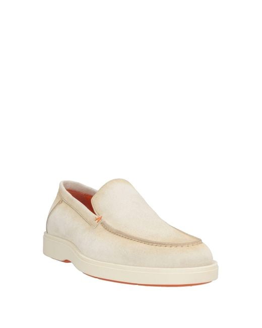 Santoni Natural Loafer for men